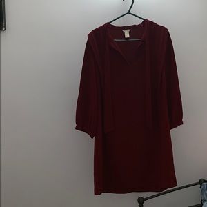 Mini long sleeve dress